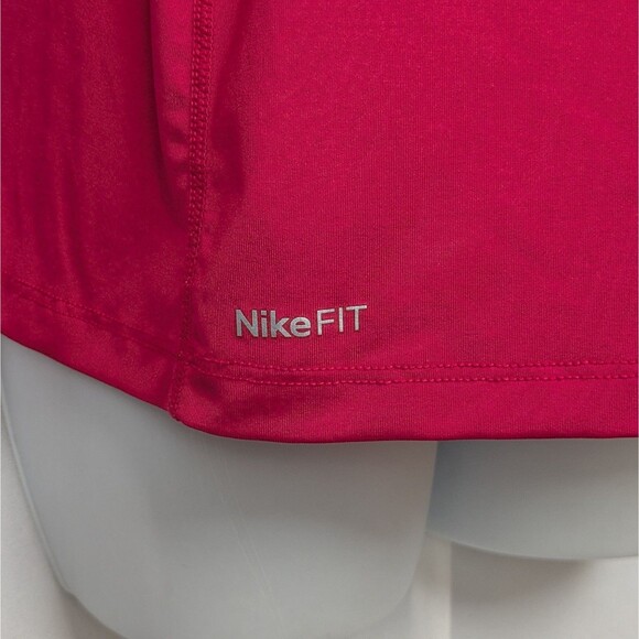 Nike Pro Dri-Fit Long Sleeve Fitted Top Women's Size Small Pink Athletic Running - Picture 4 of 6